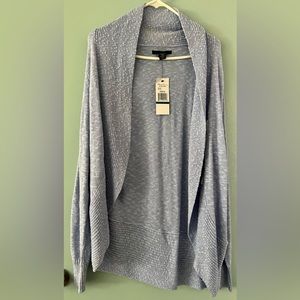 Kenneth Cole Long Sleeve Knit Shawl Cardigan